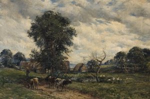 Paisagem com gado, 1885